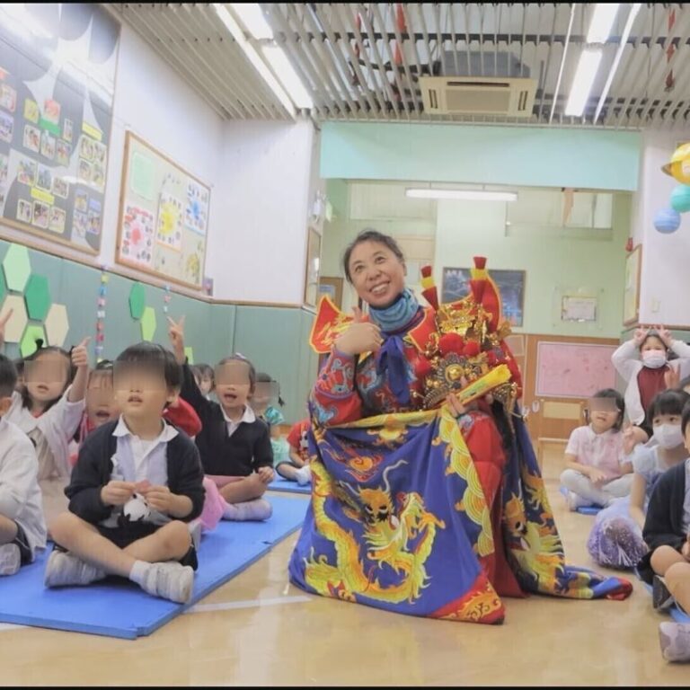 河馬川劇變臉-幼稚園合照