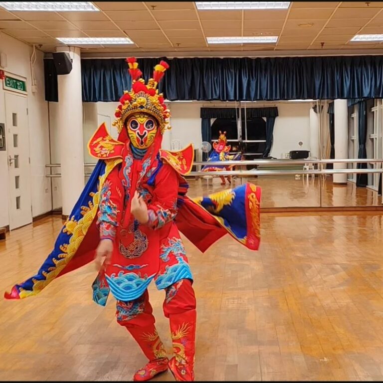 活動室變臉練習